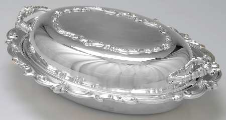 El Grandee (Silverplate Hollowware) Double Vegetable Bowl
