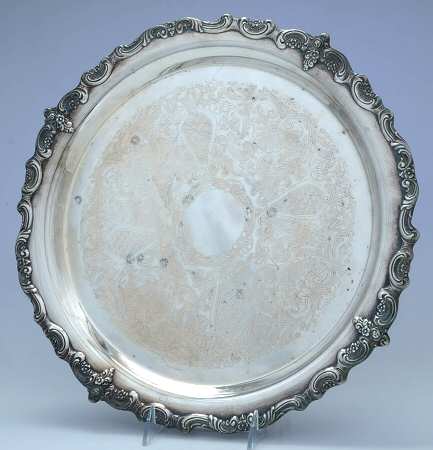 El Grandee (Silverplate Hollowware) 15" Round Tray