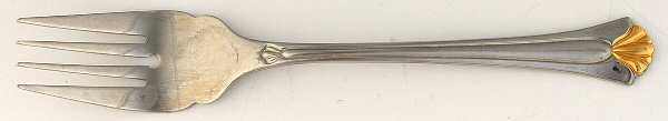 Gold Canterbury (Stainless) Individual Salad Fork