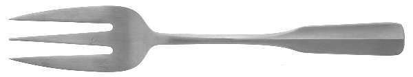 TWS247 (Stainless) Medium Solid Cold Meat Serving Fork
