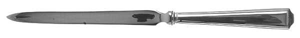 American Chippendale (Sterling) Letter Opener with Stainless Blade