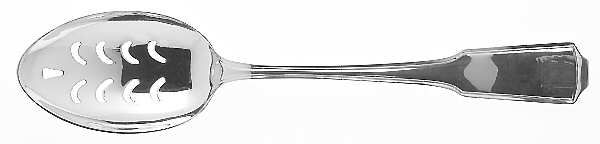 American Chippendale (Sterling) Pierced Tablespoon (Serving Spoon)
