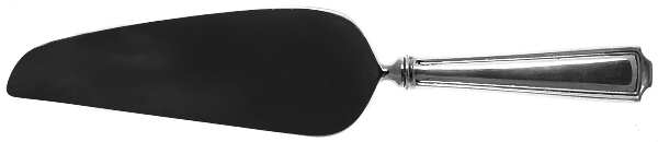 American Chippendale (Sterling) Pie and Cake Server with Stainless Blade