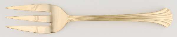 TWS250 Medium Solid Cold Meat Serving Fork