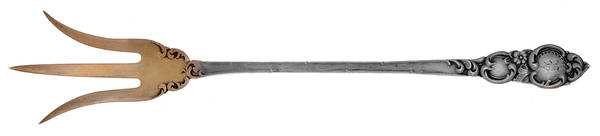 TWS251 (Sterling) Large Lettuce Serving Fork by Towle Silver