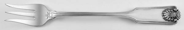 Fiddle Shell-Alden (Sterling) Cocktail/Seafood Fork
