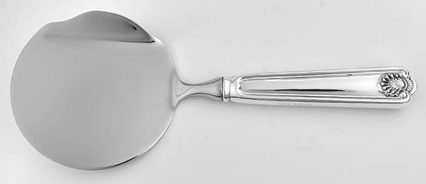 Fiddle Shell-Alden (Sterling) Cranberry Server with Stainless Bowl