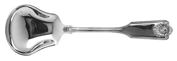 Fiddle Shell-Alden (Sterling) Sugar Spoon