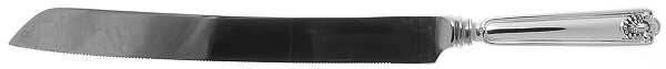 Fiddle Shell-Alden (Sterling) Cake Slicer with Stainless Blade