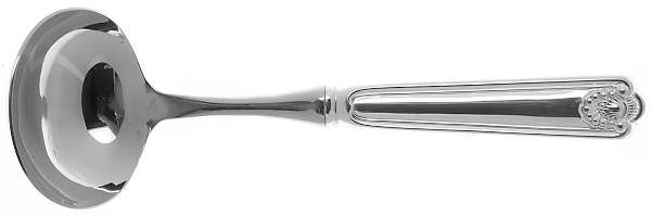 Fiddle Shell-Alden (Sterling) Hollow Handle Gravy Ladle with Stainless Bowl