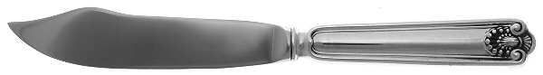 Fiddle Shell-Alden (Sterling) Individual Fish Knife with Stainless Blade