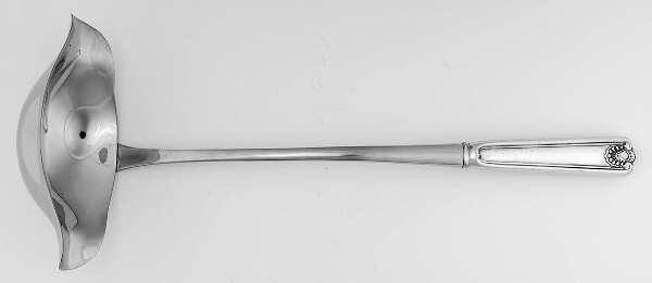 Fiddle Shell-Alden (Sterling) Punch Ladle with Stainless Bowl