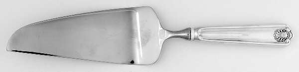 Fiddle Shell-Alden (Sterling) Pie & Cake Server with Stainless Blade