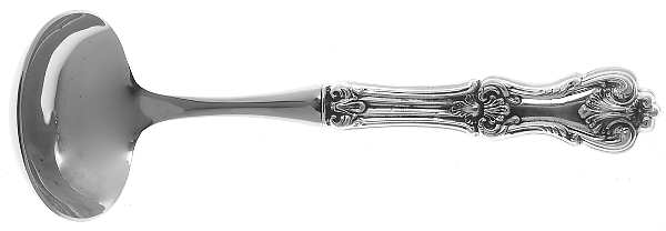Federal Cotillion(Sterling, Newer) Hollow Handle Gravy Ladle with Stainless Bowl