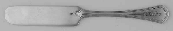 TIS10 (Sterling) Flat Handle Butter Spreader