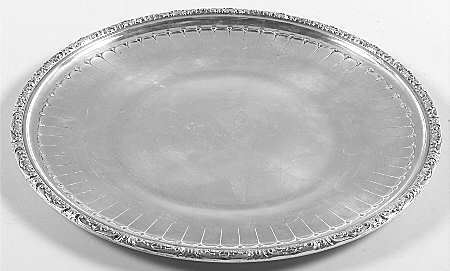 Traditional (Sterling Hollowware) 10" Sandwich Plate