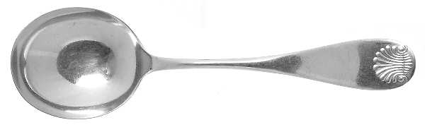 Shell (Sterling, 1889-1890) Round Bowl Soup Spoon (Gumbo)