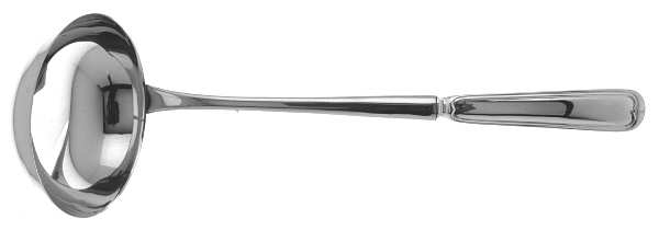 Fiddle Thread (Sterling) Soup Ladle with Stainless Bowl