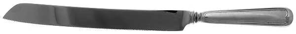 Fiddle Thread (Sterling) Cake Slicer with Stainless Blade
