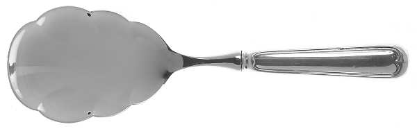 Fiddle Thread (Sterling) Rice Spoon-Stainless Bowl