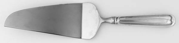 Fiddle Thread (Sterling) Pie and Cake Server with Stainless Blade