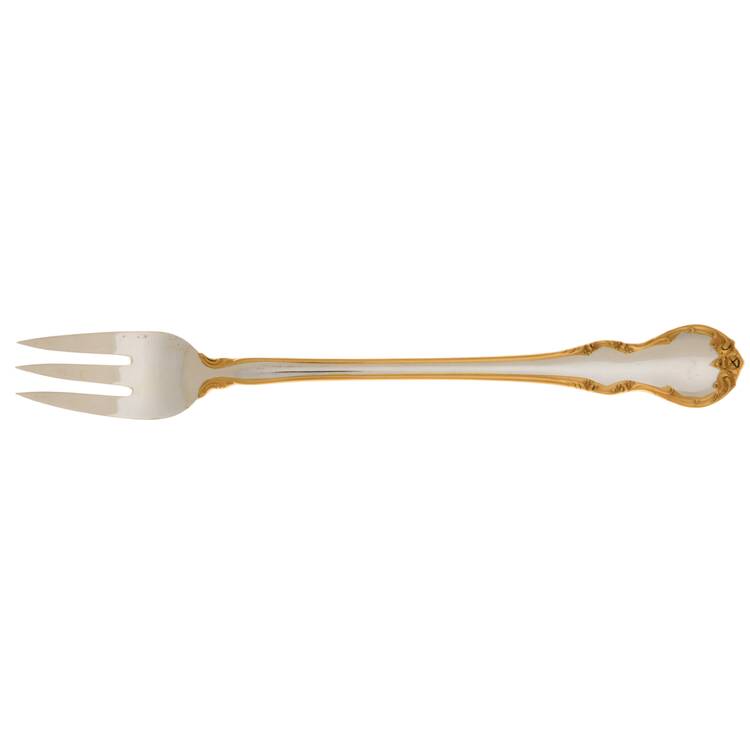 French Provincial-Gold (Sterling) Cocktail/Seafood Fork