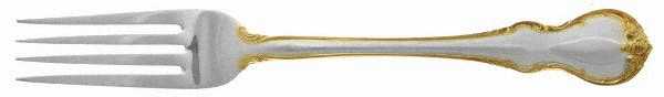 French Provincial-Gold (Sterling) Fork by Towle Silver