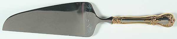 Old Master Gold (Sterling) Pie & Cake Server with Stainless Blade