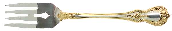 Old Master Gold (Sterling) Individual Salad Fork