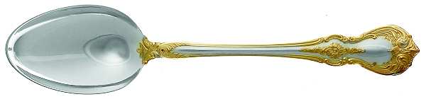 Old Master Gold (Sterling) Dessert/Oval Soup Spoon
