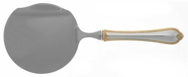 Old Newbury Gold (Sterling, Gold Acct) Cranberry Server with Stainless Bowl