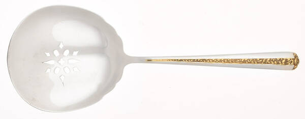 Rambler Rose Gold (Sterling, 1992) Tomato Server, Solid Piece