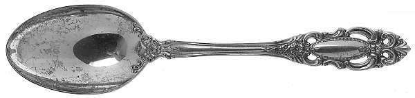 Grand Duchess Gold (Sterling) Dessert/Oval Soup Spoon by Towle Silver