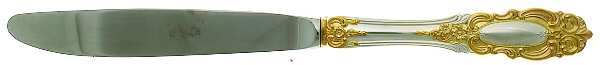 Grand Duchess Gold (Sterling) Modern Hollow Knife