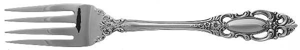 Grand Duchess Gold (Sterling) Individual Salad Fork by Towle Silver
