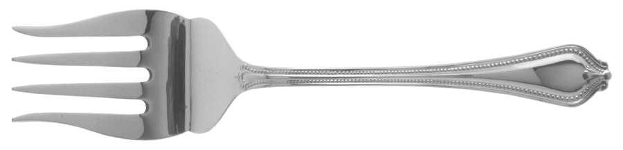 Sherbrooke Medium Solid Cold Meat Serving Fork