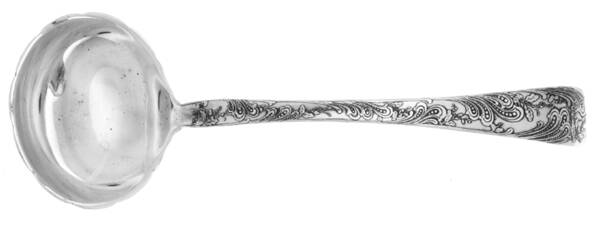 Lap-Over-Edge (Acid Etched) Solid Soup Ladle