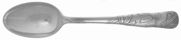 Lap-Over-Edge (Acid Etched) Demitasse Spoon
