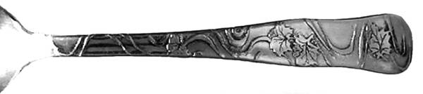 Lap-Over-Edge (Acid Etched) Demitasse Spoon