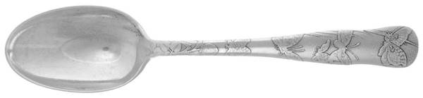 Lap-Over-Edge (Acid Etched) Demitasse Spoon