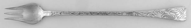 Lap-Over-Edge (Acid Etched) Oyster Fork