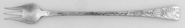 Lap-Over-Edge (Acid Etched) Oyster Fork
