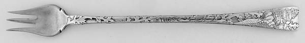 Lap-Over-Edge (Acid Etched) Oyster Fork