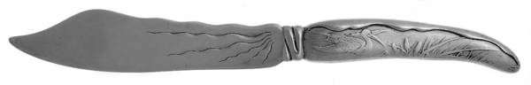 Lap-Over-Edge (Acid Etched) Individual Solid Fish Knife
