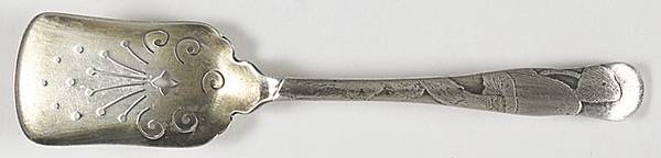 Lap-Over-Edge (Acid Etched) Solid Bon Bon Spoon