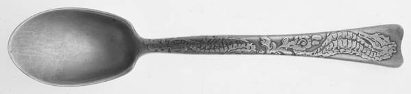 Lap-Over-Edge (Acid Etched) Ice Cream Spoon Individual