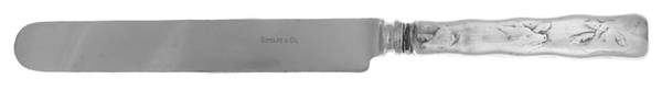 Lap-Over-Edge (Acid Etched) Blunt Hollow Handle Knife W/Bolster