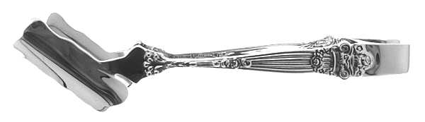 Georgian (Sterling, Newer) Solid Individual Asparagus Tongs
