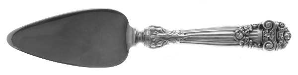 Georgian (Sterling, Newer) Cheese Server with Stainless Blade