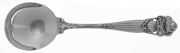 Georgian (Sterling, Newer) Round Bowl Soup Spoon (Cream Soup)